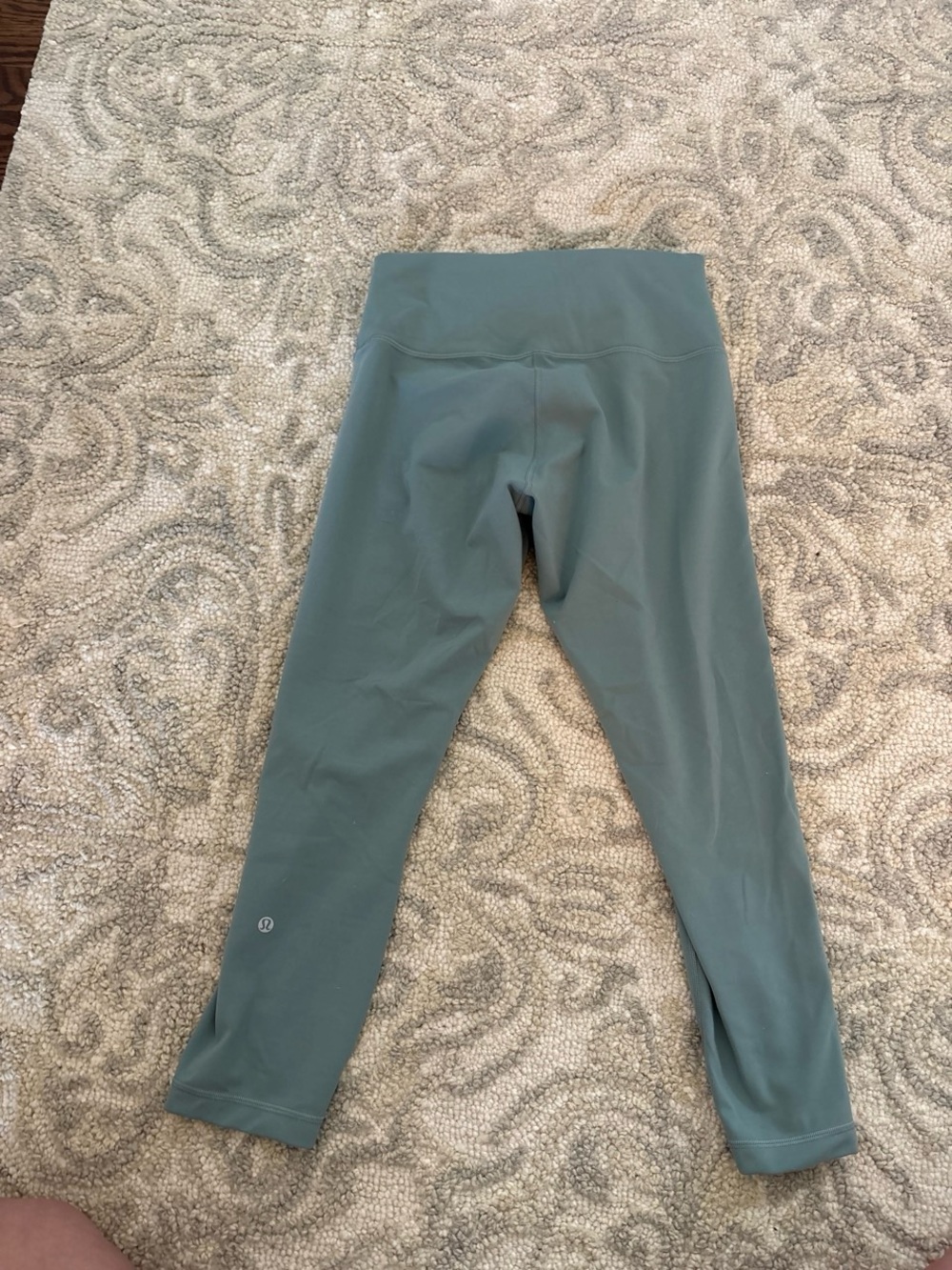 Lululemon High-Rise Teal Leggings - Picture 3 of 5